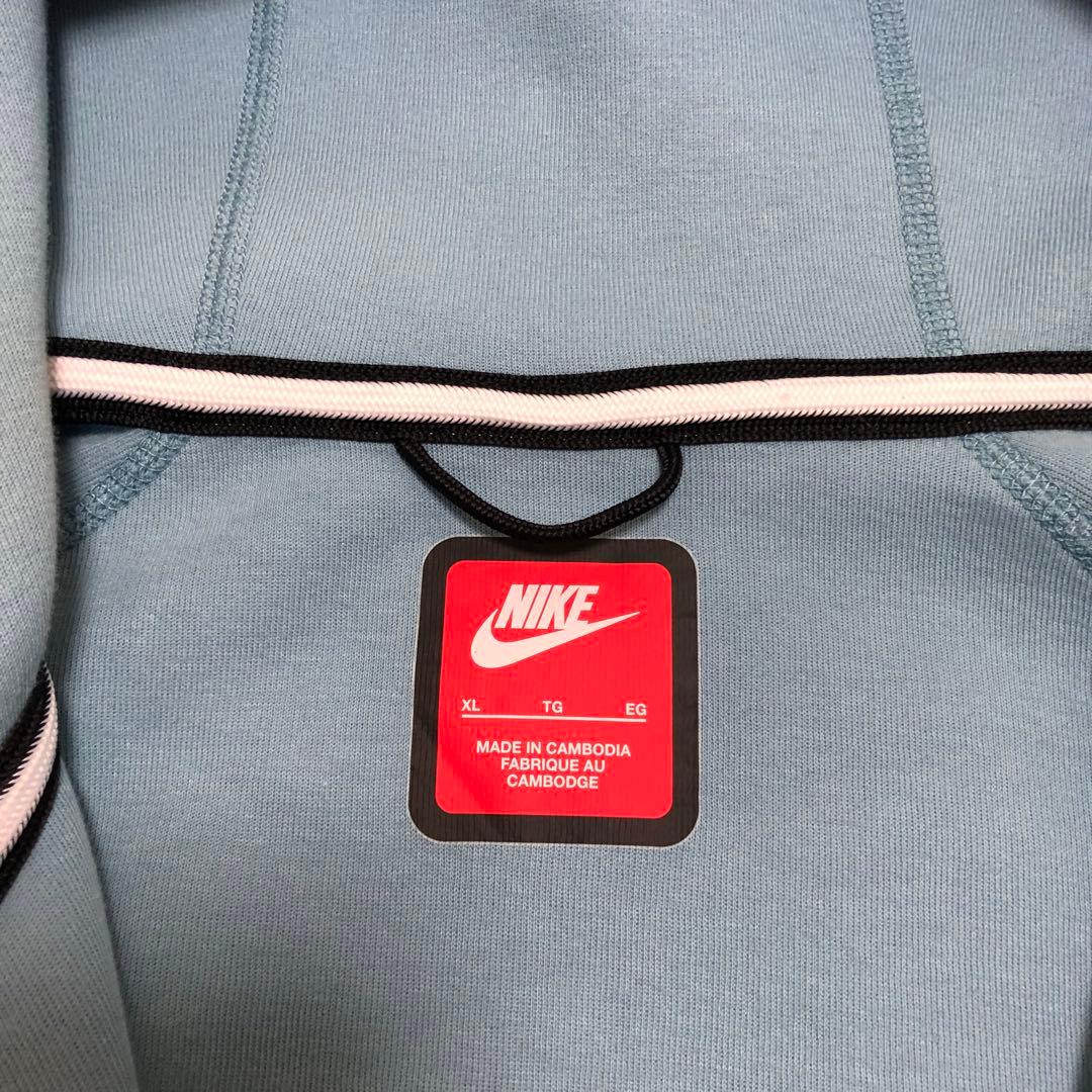 NIKE テックフリース　セットアップ　水色