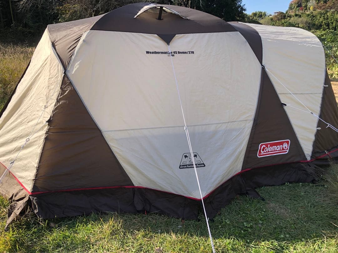 コールマン ウェザーマスター 4S Dome/270 グランドシート付