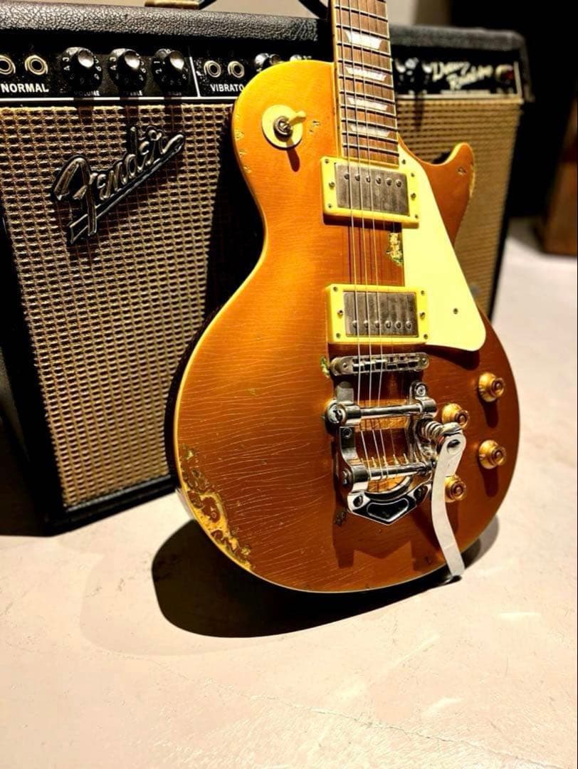 94年製Gibson Les Paul 1957 Gold Top Bigsby