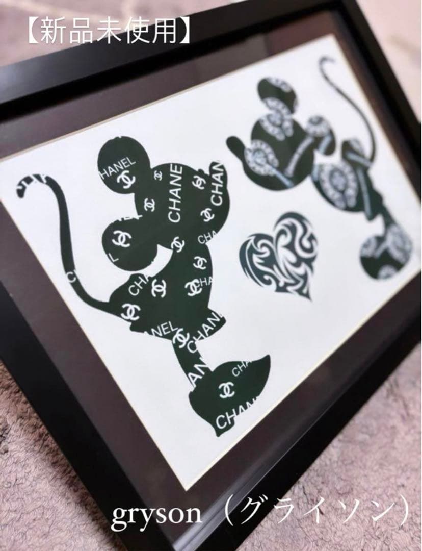 gryson オリジナルアートポスター　ミッキー　シャネル　クロムハーツ