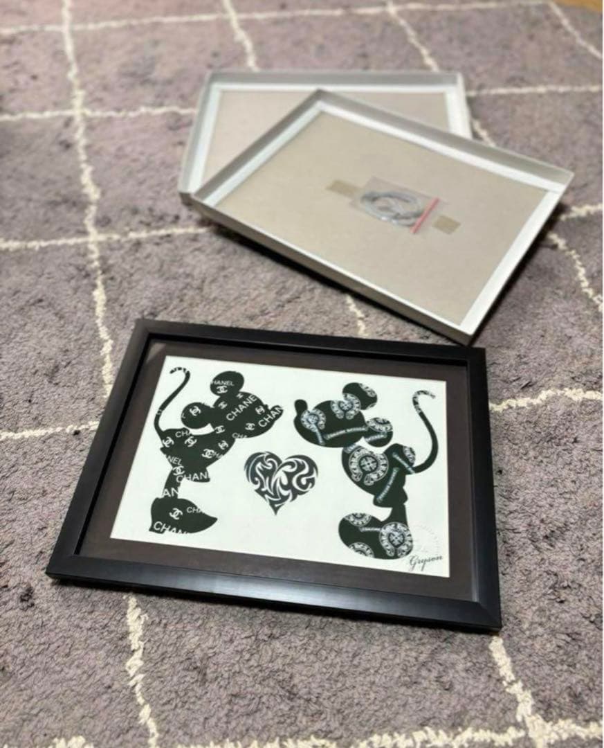 gryson オリジナルアートポスター　ミッキー　シャネル　クロムハーツ