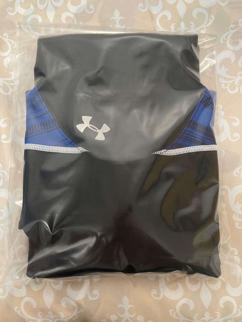 ②-1 羽生結弦　着用練習着　アンダーアーマー　CG　ブルー(同色、同タイプ)