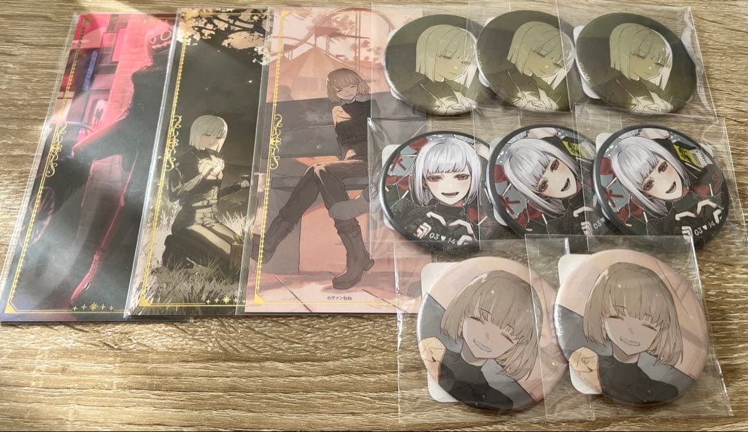 ストグラ　ヴァンねねくじ　鬼野ねね　缶バッジ　コレクションカード