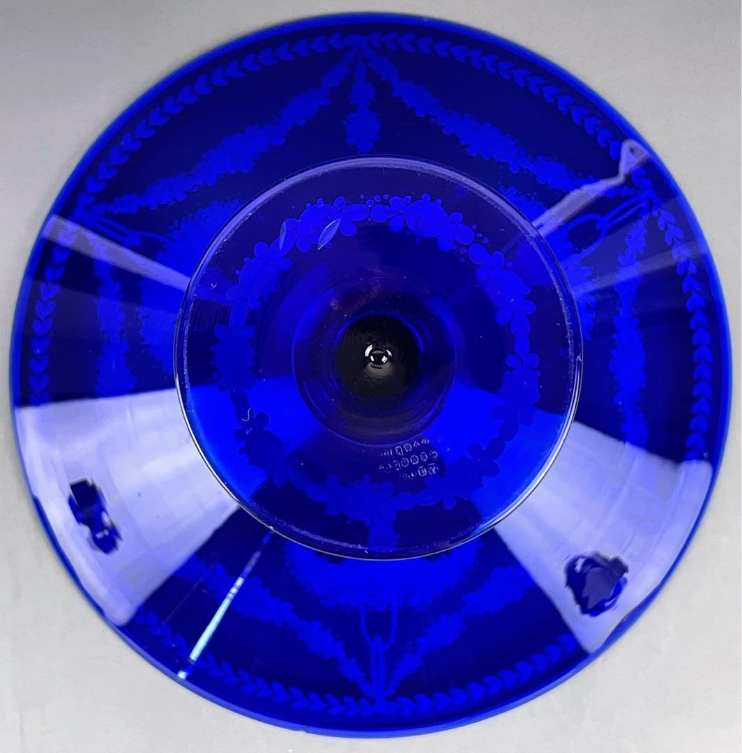 ヴェネチアガラス ホワイトエナメル コンポート アールヌーボー ぺティスタル