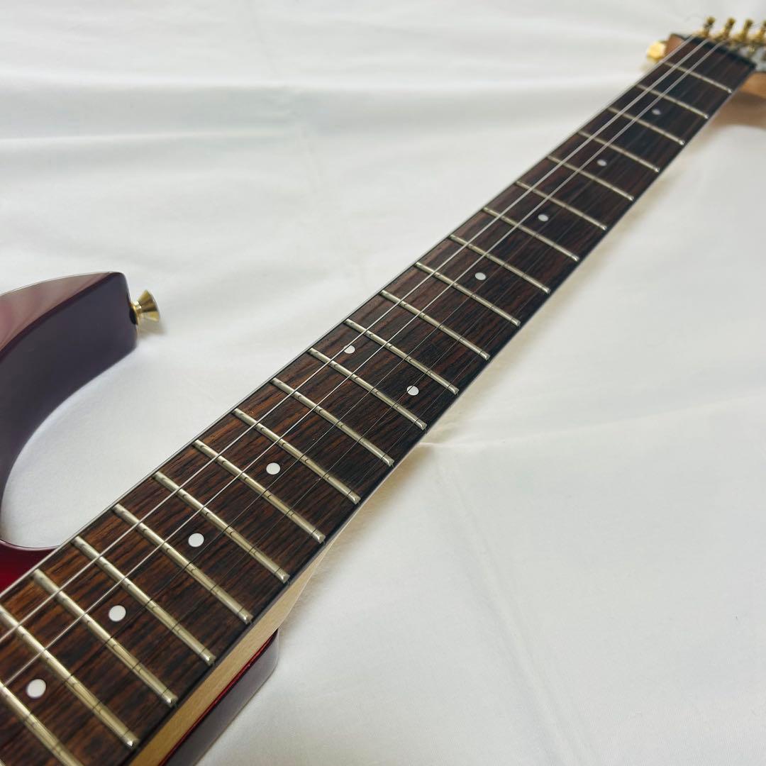 FERNANDES FGZ-420 ギター キルトメイプルトップ 赤 エレキ
