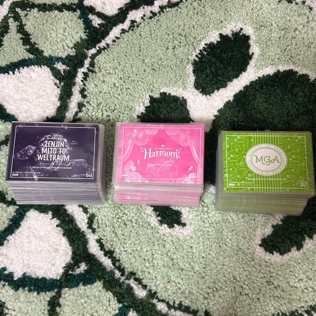 Mrs.GREENAPPLE フォトカード　3種　ノーマルコンプリートセット