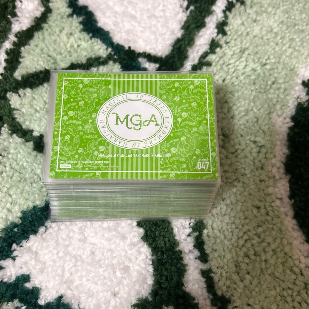 Mrs.GREENAPPLE フォトカード　3種　ノーマルコンプリートセット