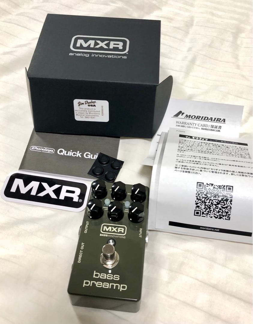 MXR M81 Bass Preamp 新品同様 ベースプリアンプ