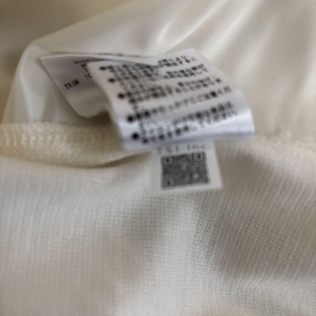 マスターバニー、長袖ポロシャツ ホワイト