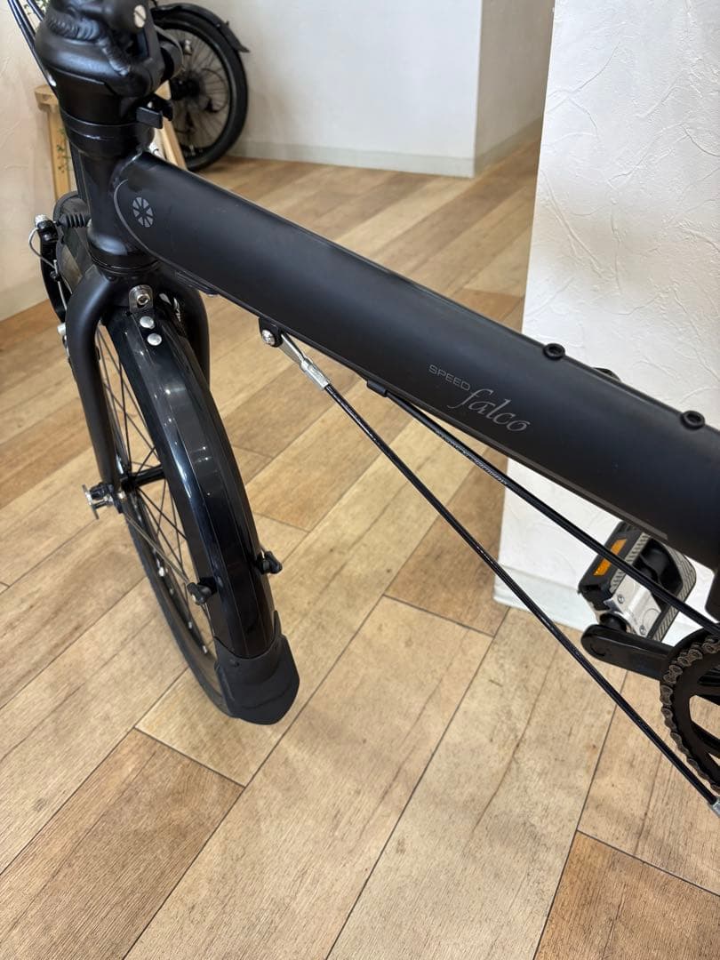 直接引き渡しDAHONスピードファルコ折りたたみ自転車 ブラック