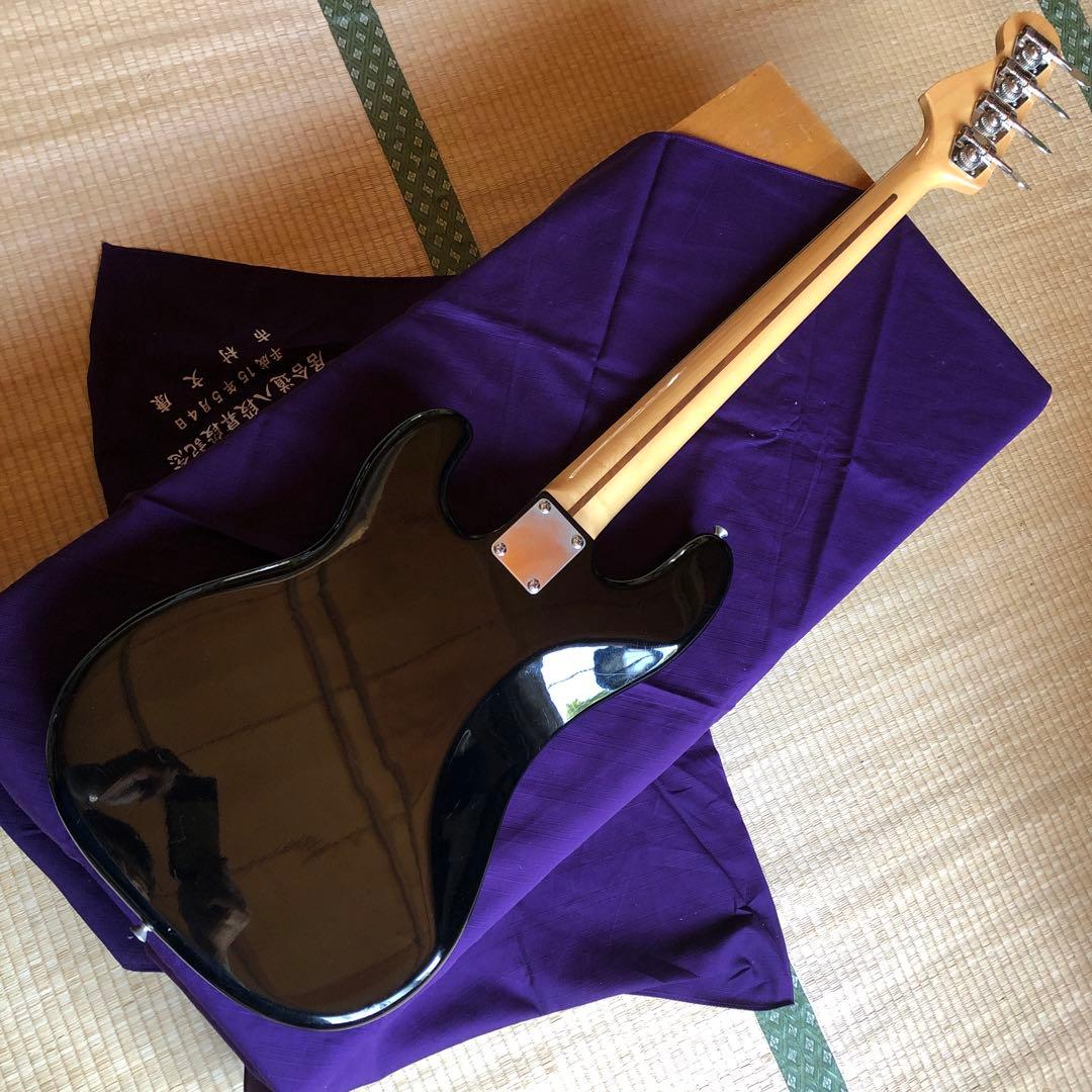 フェルナンデス エレキベース FPB-60 石ロゴ ハードケース付き ビンテージ