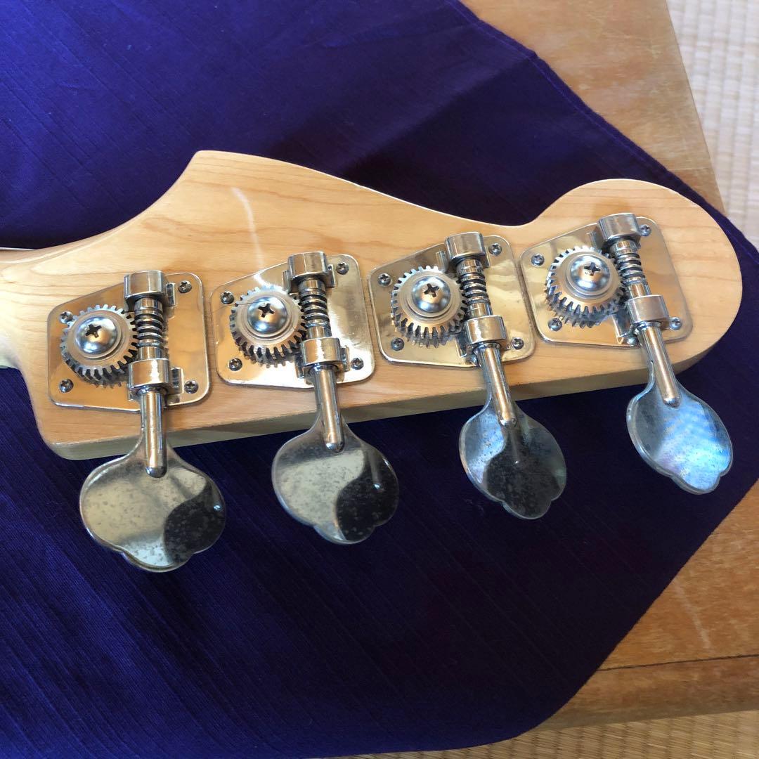 フェルナンデス エレキベース FPB-60 石ロゴ ハードケース付き ビンテージ