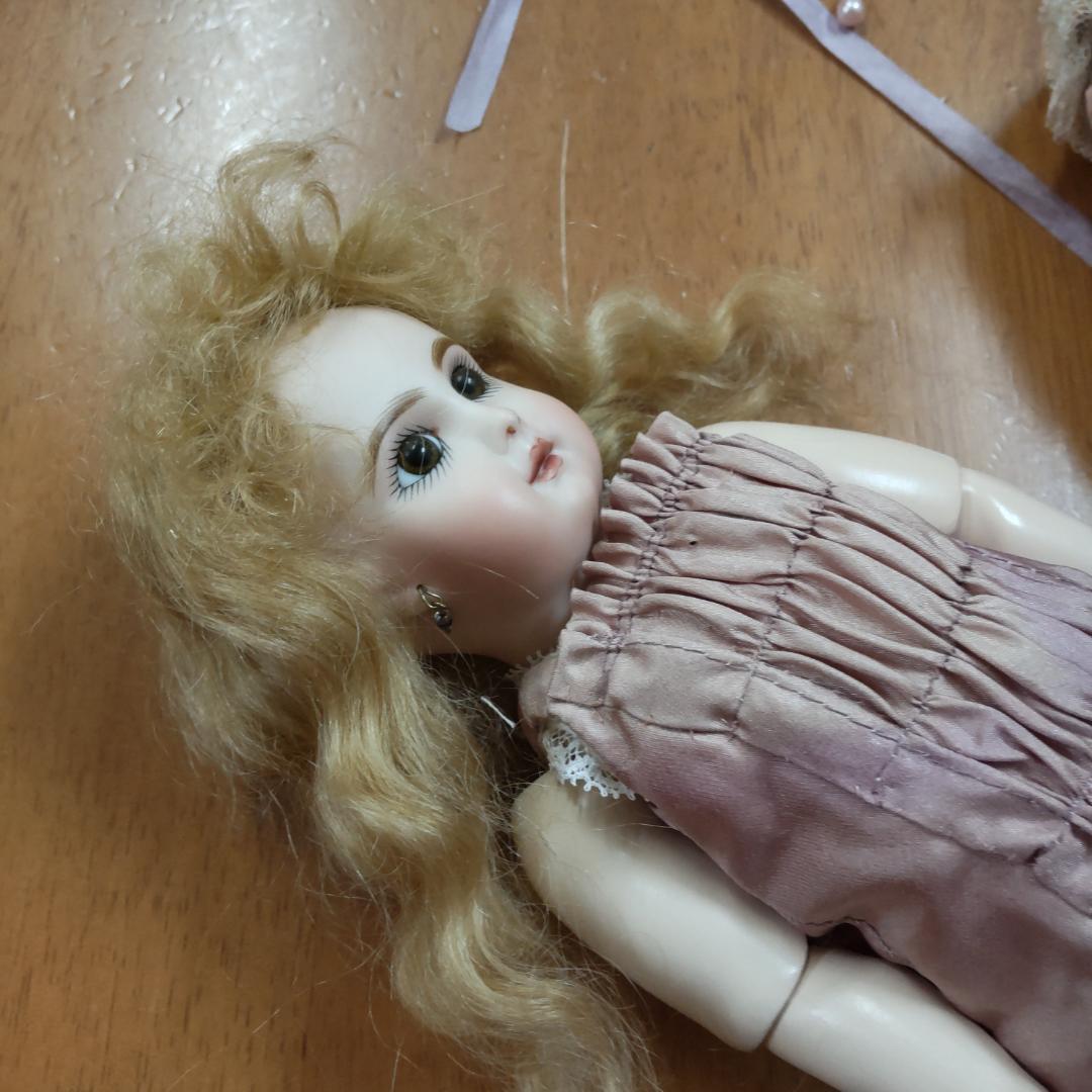 テートジュモー　アンティークドール　リプロ　人形　ミレット
