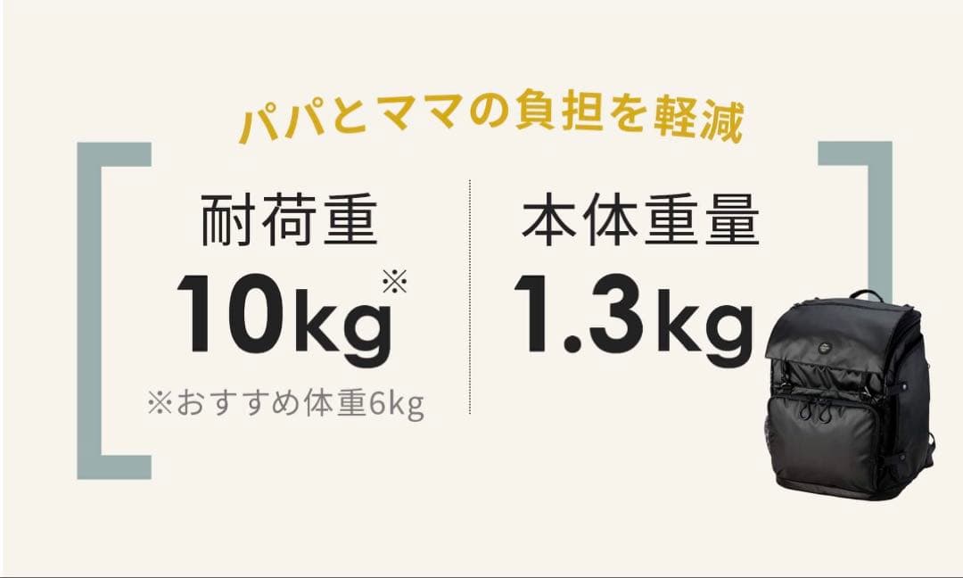 新品　エアバギー　バックパックキャリー　レギュラー【専用クッション付き】