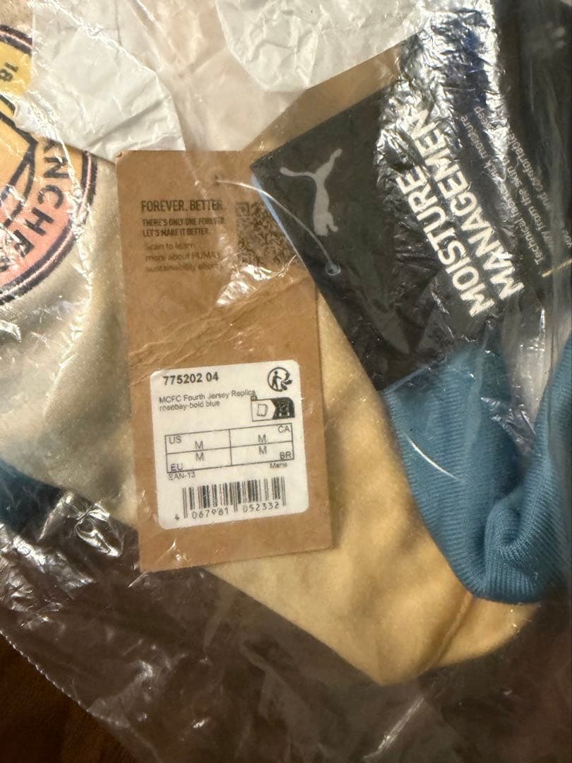 【新品/未開封】マンチェスターシティ 24-25 4th インポートMサイズ
