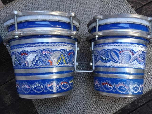 トルコ製　ボンゴ　打面 約14.5㎝ / 約16.5㎝