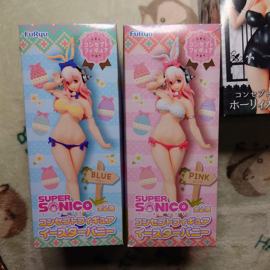 すーぱーそに子プライズフィギュア 6個セット SUPER SONICO