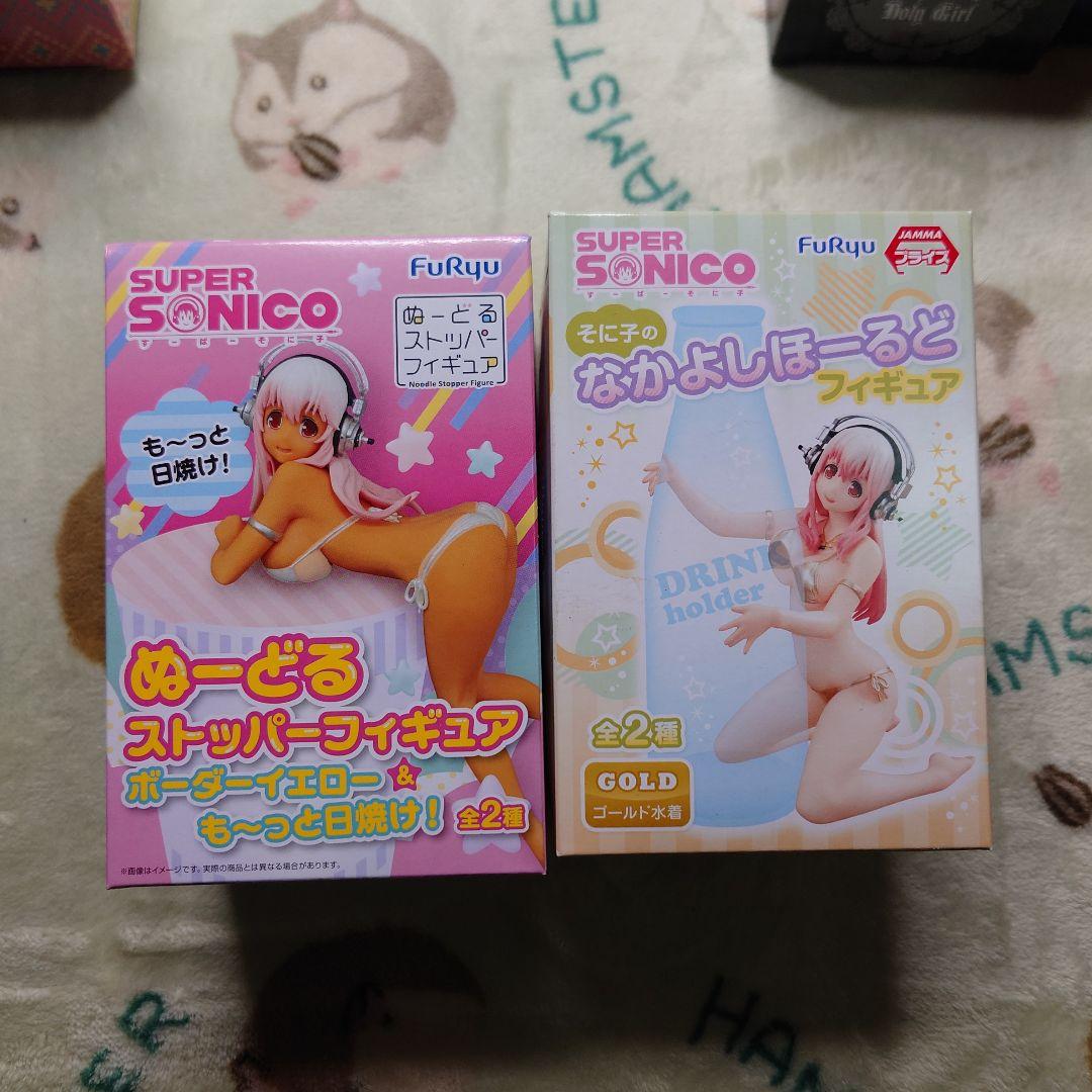 すーぱーそに子プライズフィギュア 6個セット SUPER SONICO
