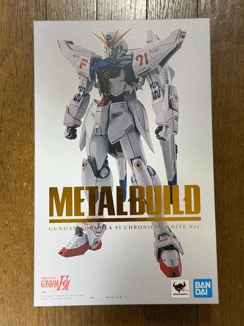 開封品 メタルビルド ガンダムF91 CHRONICLE WHITE Ver.