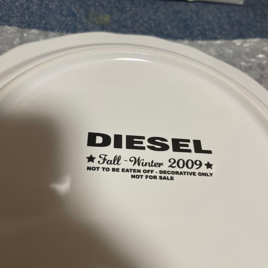 激レア非売品【DIESEL】DOG DISHディスプレイプレート4枚セット未使用