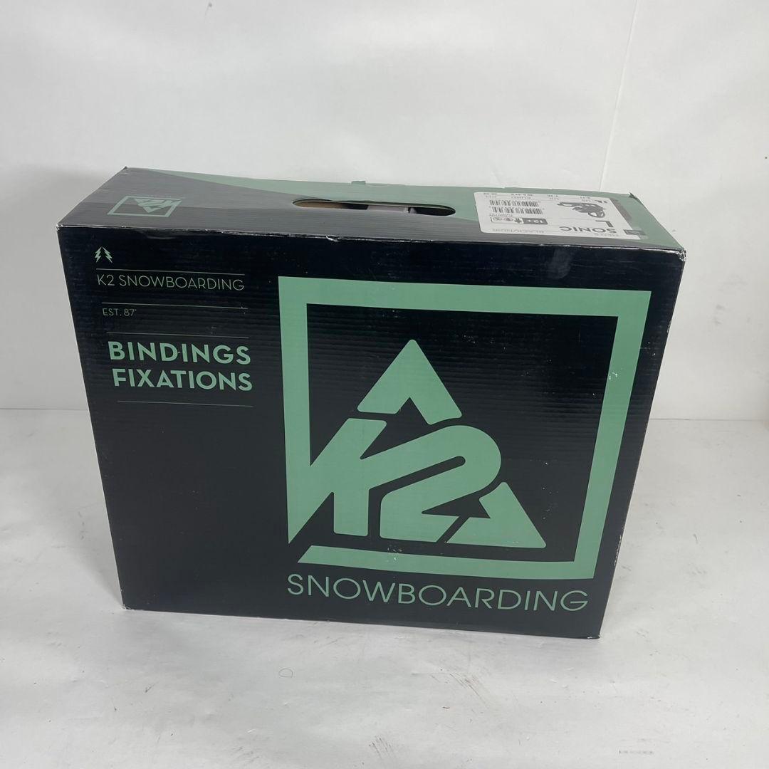 未使用 K2 SONIC バインディング ビンディング Lサイズ ブラック
