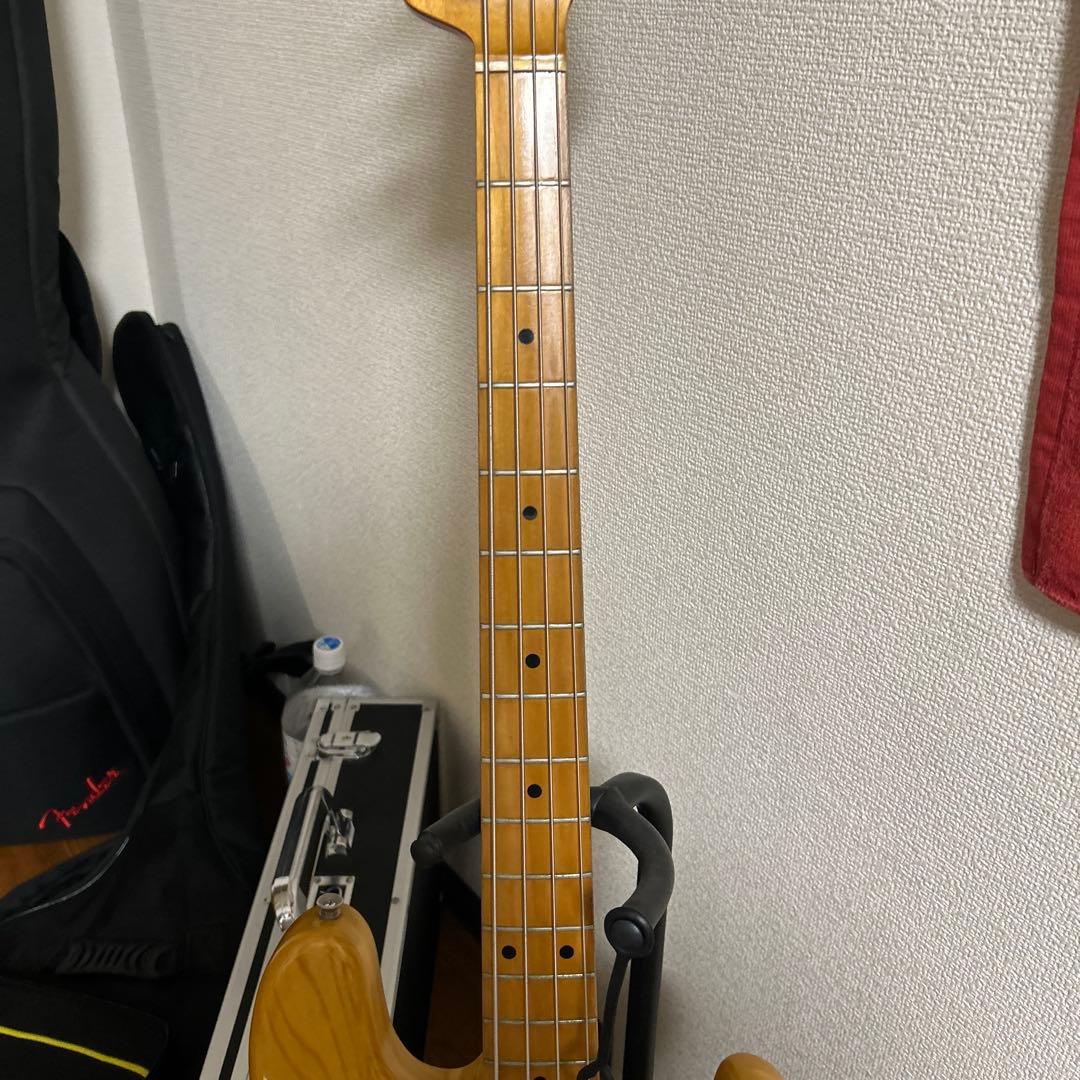 エレキベース ナチュラルウッド