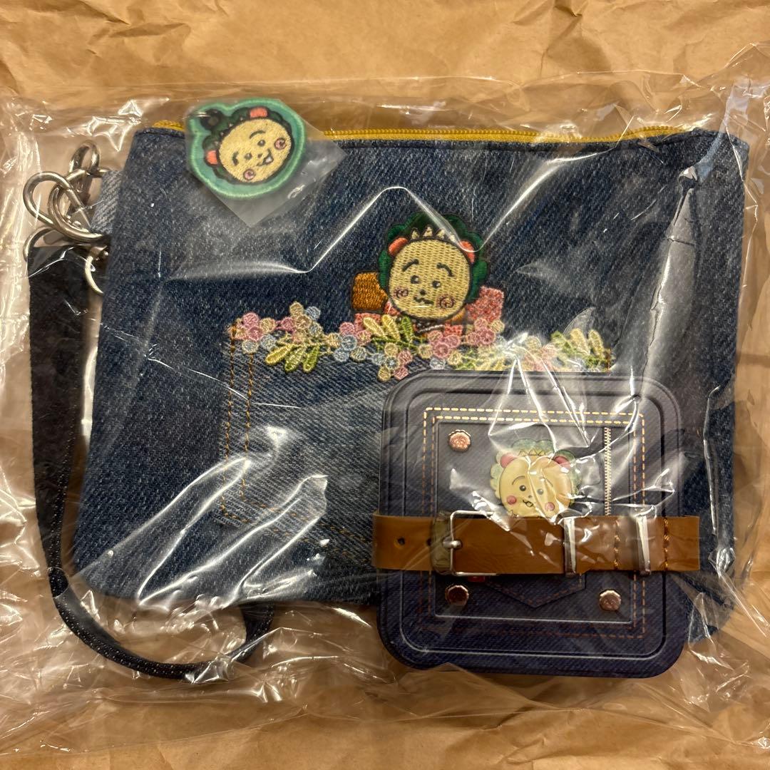 青山デカーボ　コジコジ缶3 コジコジデニムポーチ