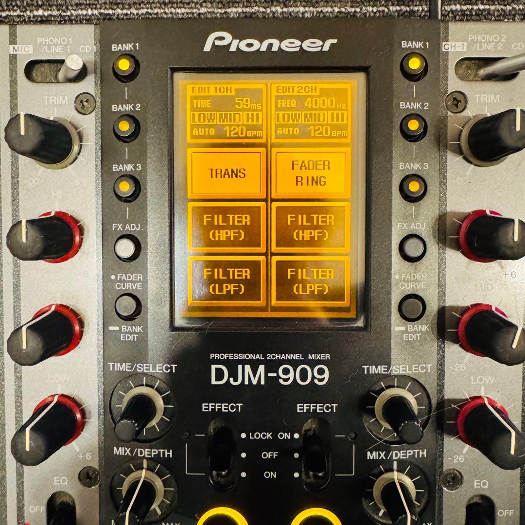 Pioneer DJM-909 DJミキサー パイオニア