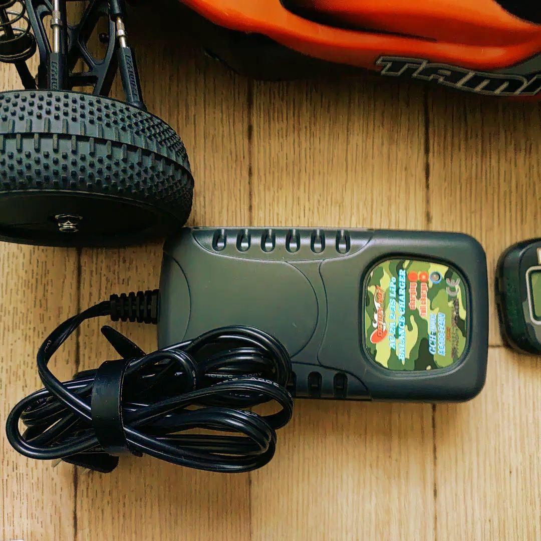 タミヤDURGA DB01、3PVブラシレス17.5Tリポ、単3充電器フルセット