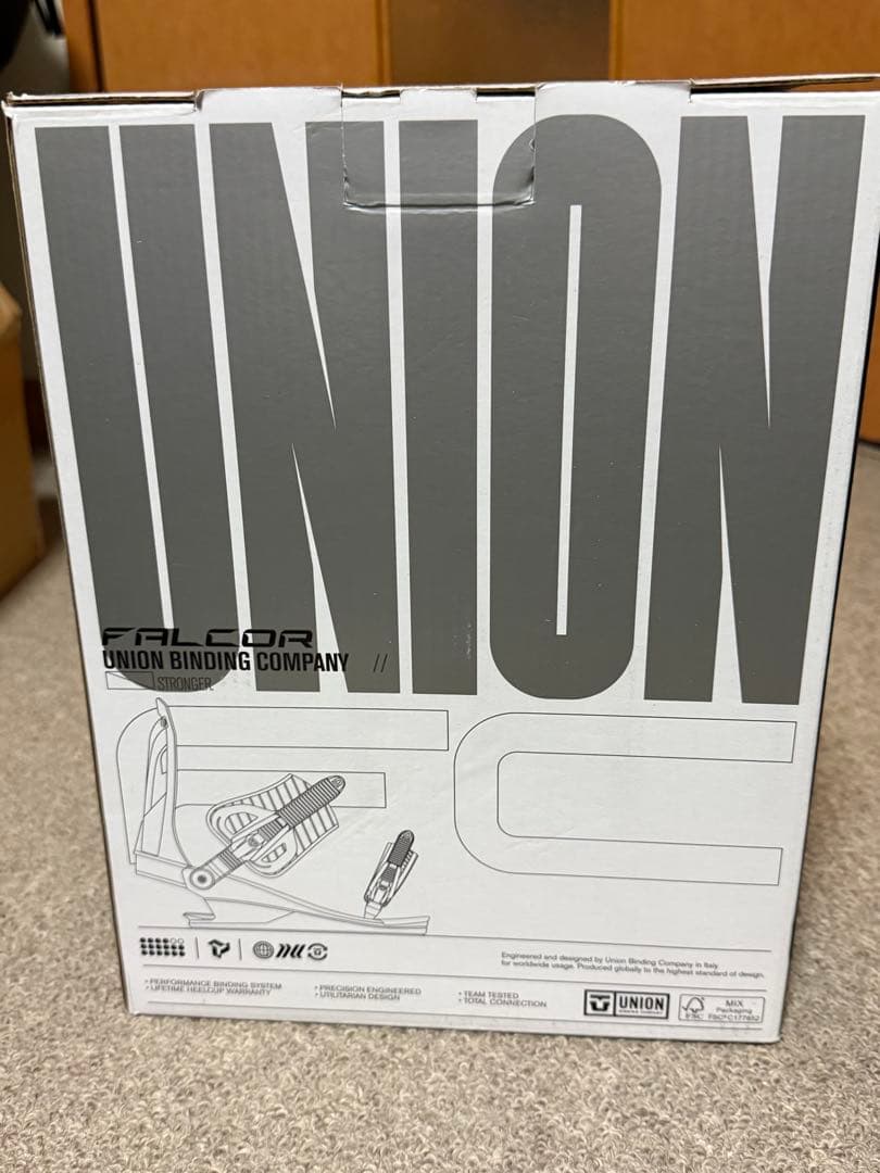 スノーボード UNION Falcor binding TEAL