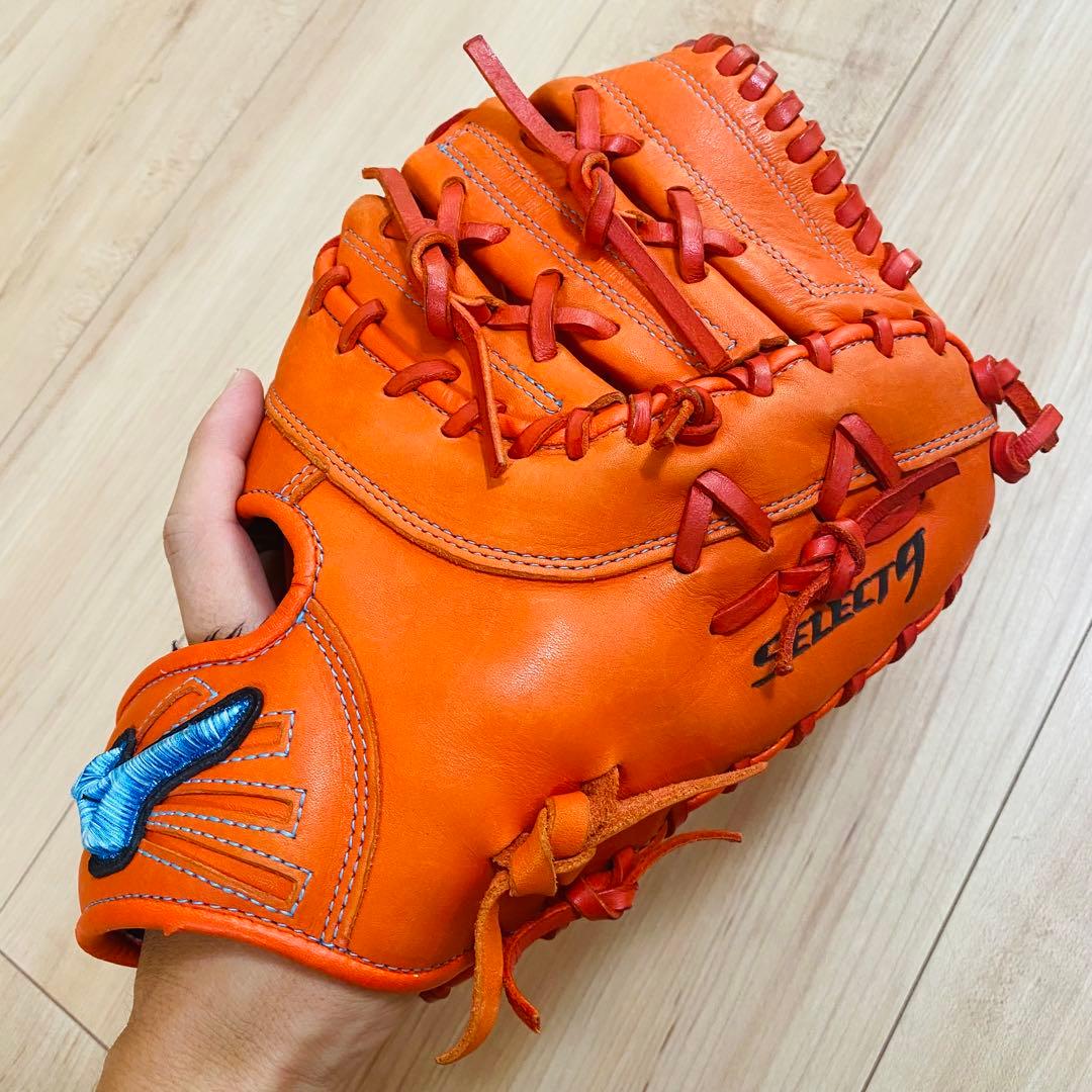 ★限定美品★ミズノ セレクトナイン 軟式少年 グローブ 右投げ ファーストミット