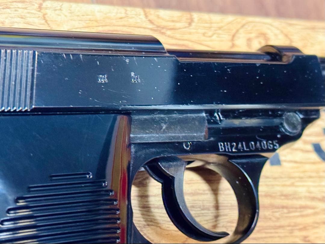 【マルゼン】ワルサーp38 ブラックメタル ac40