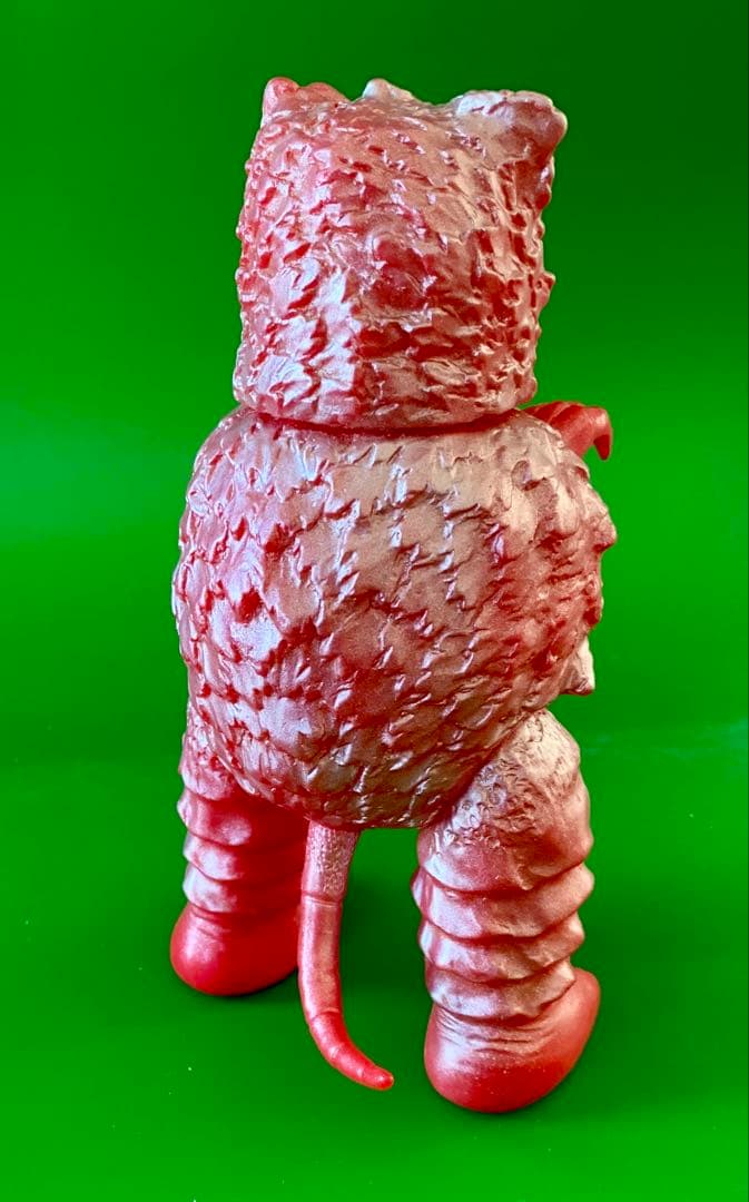 赤ガラモン 尾可動 未使用極美品 ソフビ人形 マルサン刻印無し希少品です！