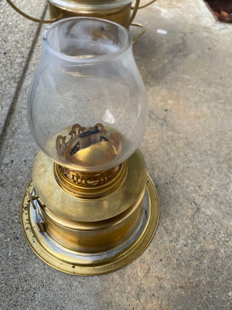 日本船燈 1973年製アンティーク石油ランプ
