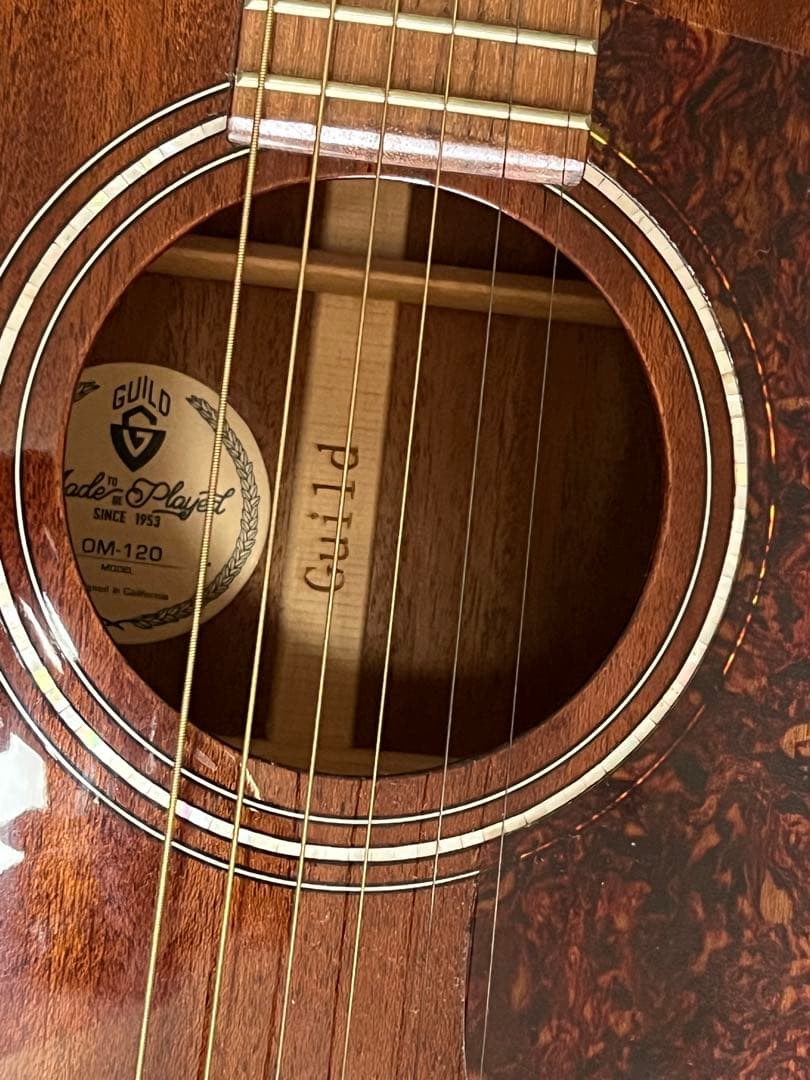 【美品】GUILD OM-120 アコースティックギターギルド