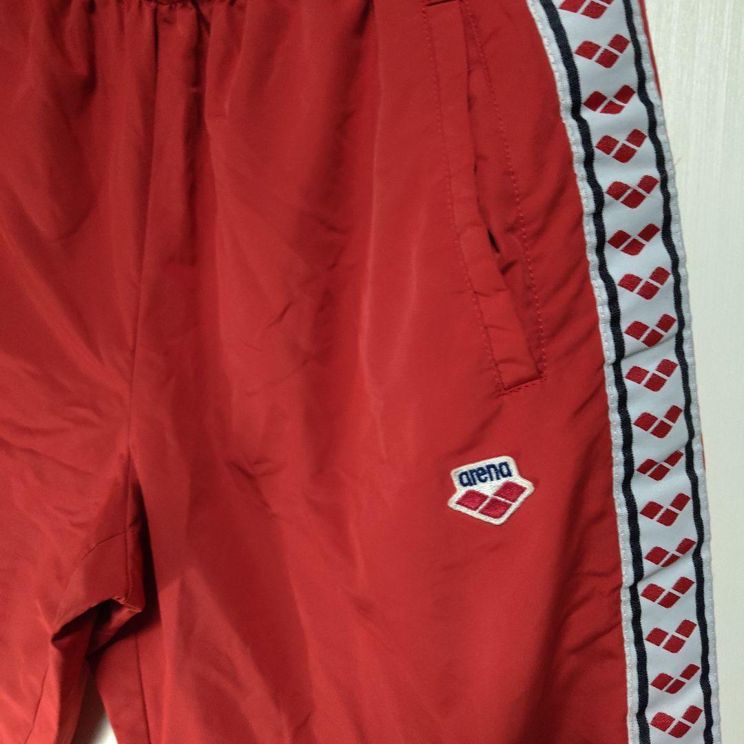 【閲覧数82】arena レッド ジャージパンツ JAPAN