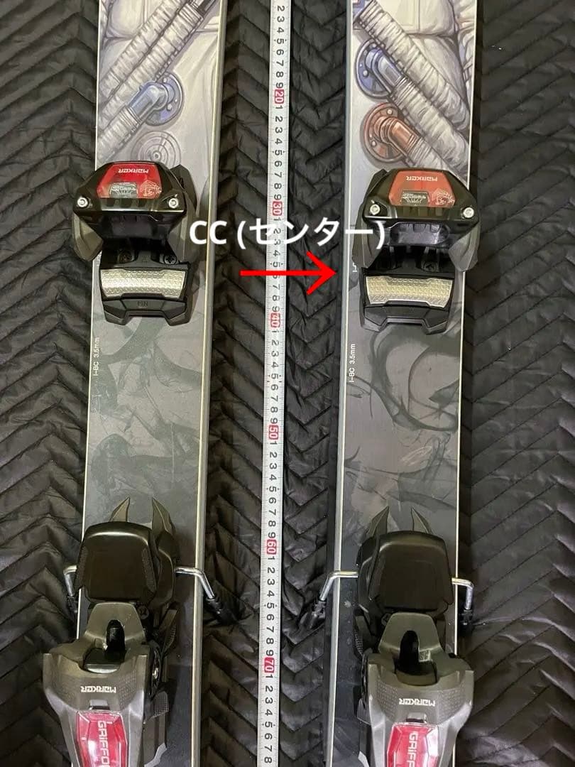 T*.様 ICELANTIC SHAMAN 99 169 バンド付き　スキー板