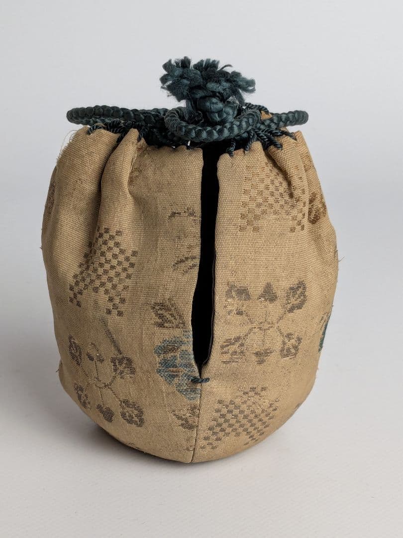 古高取茶入　仕覆、箱付　高取茶入　瀬戸茶入　唐物茶入