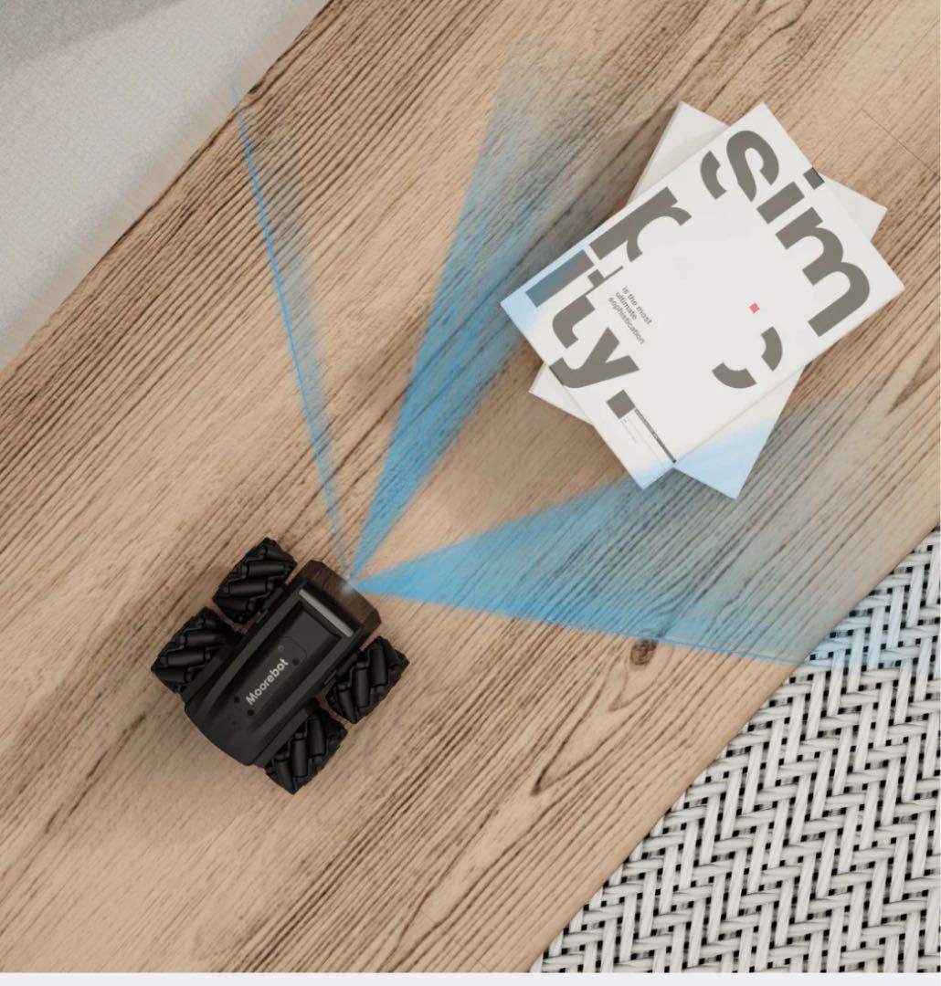 【未開封】Moorebot Wifi遠隔操作 防犯カメラ 自立走行ラジコン