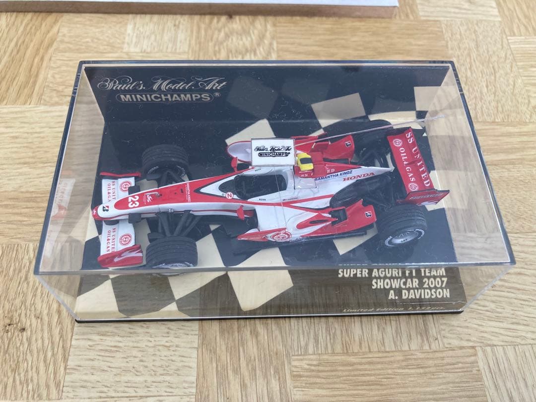 mikuni392 ミニチャンプスマクラーレンホンダMP4/7 オマケ付き