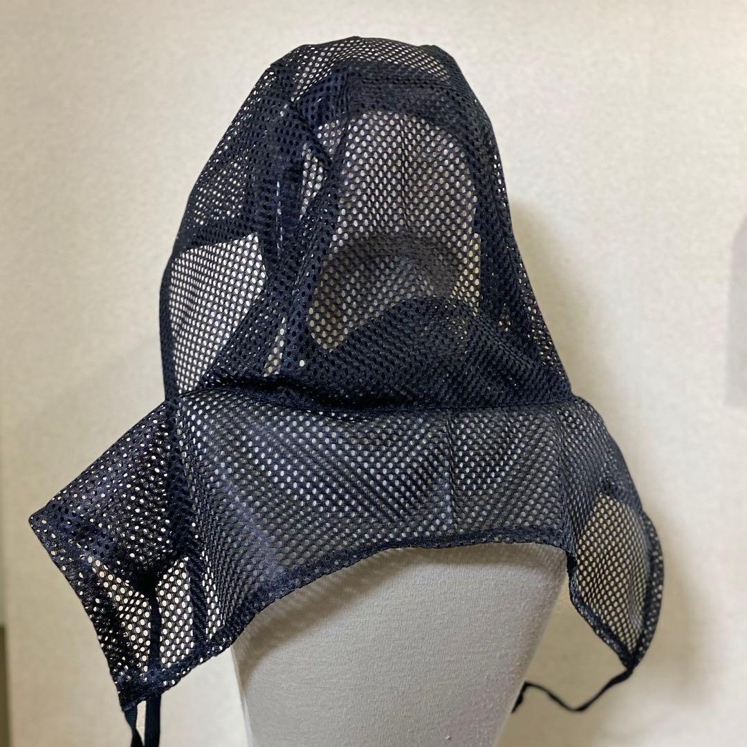 【翌日発送】H1 袖無し 黒 メッシュ ハーフギリー