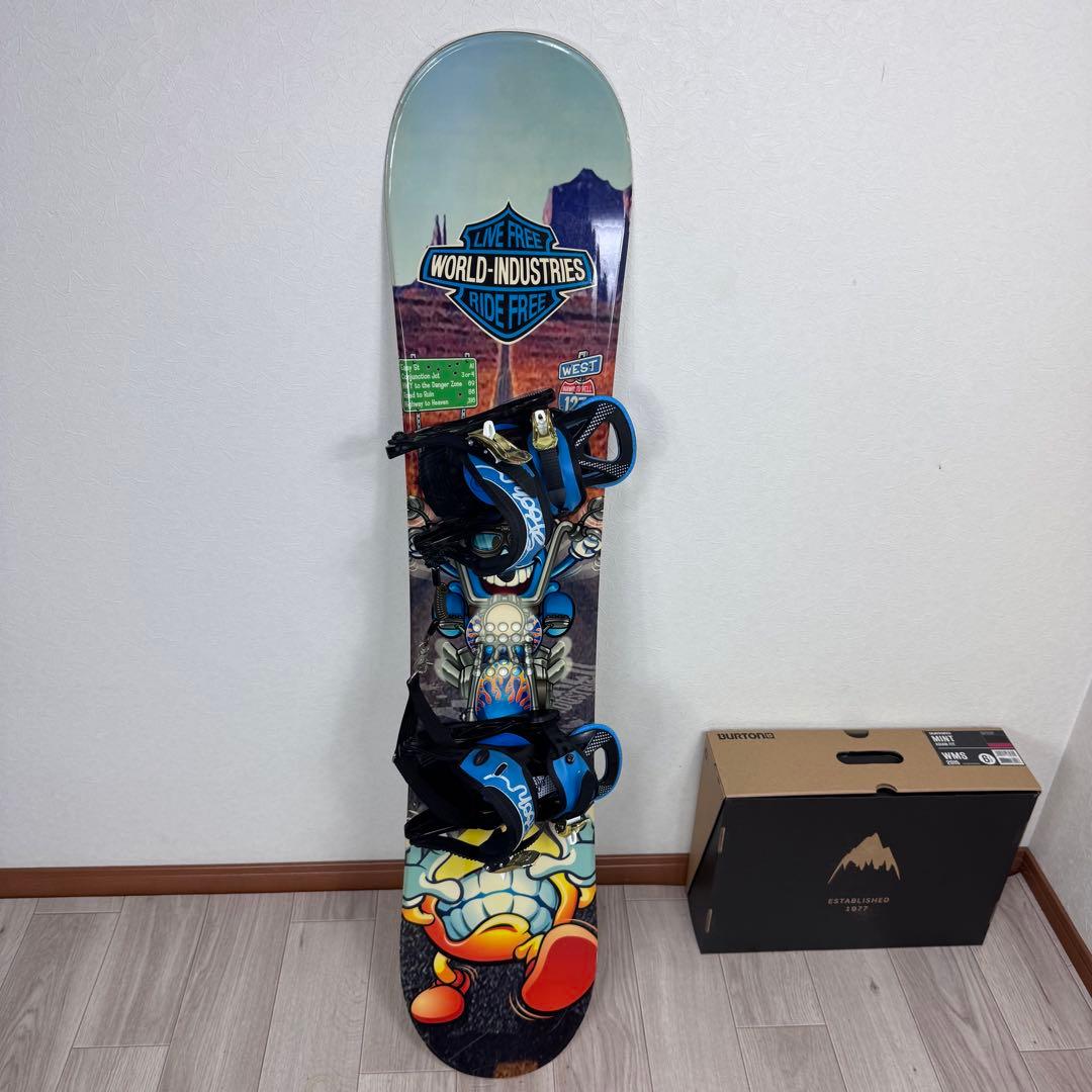 ジュニア スノーボード セット 127cm ブーツ24cm