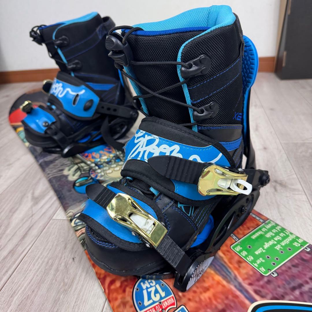 ジュニア スノーボード セット 127cm ブーツ24cm