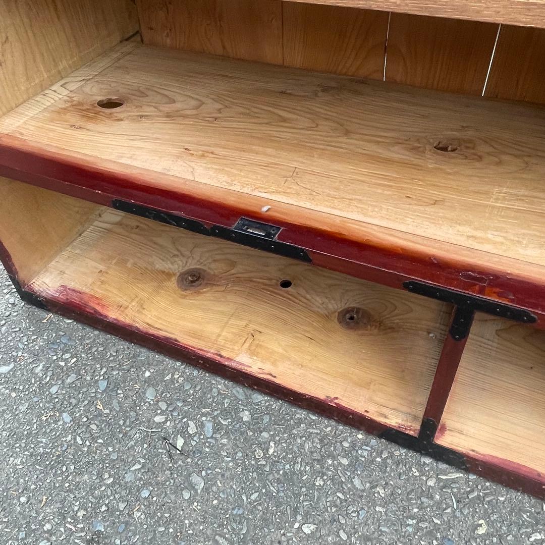 時代箪笥　五段　収納家具　アンティーク 大正　昭和家具