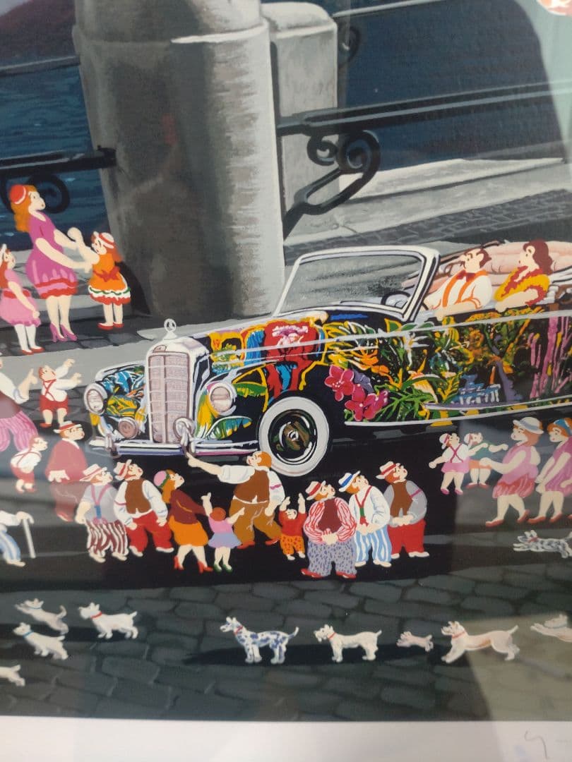 真作 保存状態◎ ヒロヤマガタ アースリーパラダイス イン ローマ　15号