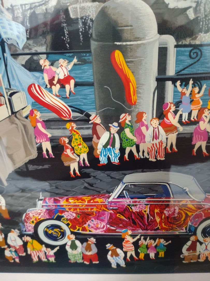 真作 保存状態◎ ヒロヤマガタ アースリーパラダイス イン ローマ　15号