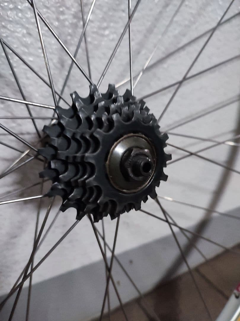 700c ホイール　ARAYAR50リム、105ハブ、スプロケ付き