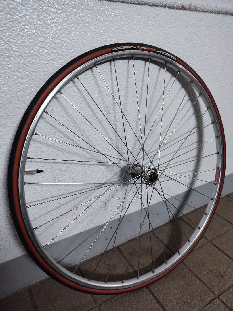 700c ホイール　ARAYAR50リム、105ハブ、スプロケ付き