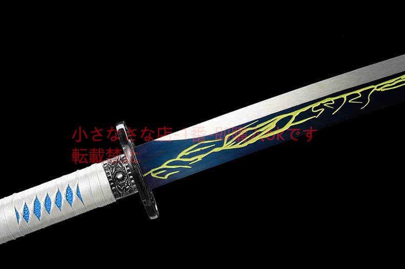 雷電刺繍春刀 古兵器 武具 刀装具 日本刀 模造刀 居合刀