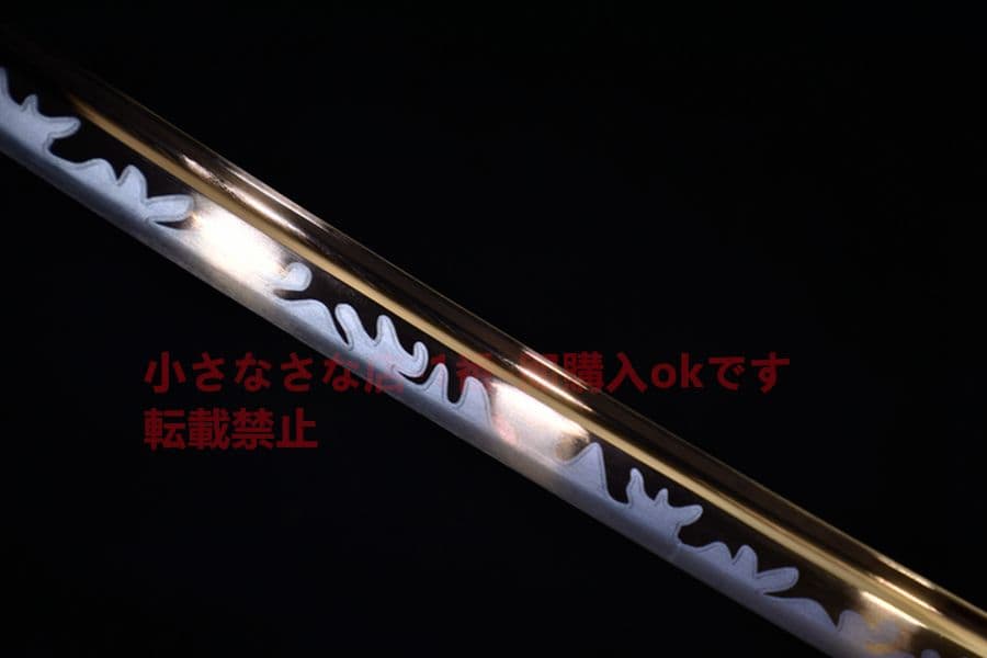 武具　刀装具　日本刀　模造刀   居合刀 赤金